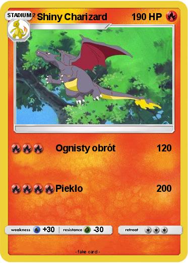 Pokemon Shiny Charizard