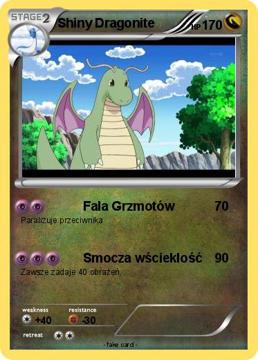 Pokemon Shiny Dragonite
