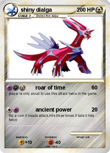 Pokemon shiny dialga