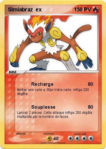 Pokemon Simiabraz  ex                                                                                                                                                                                2