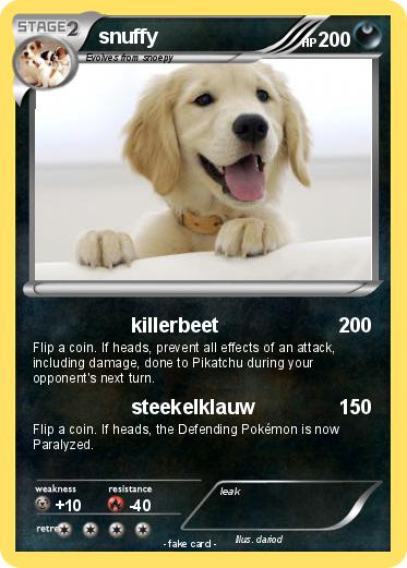 Pokemon snuffy