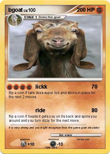 Pokemon bgoat