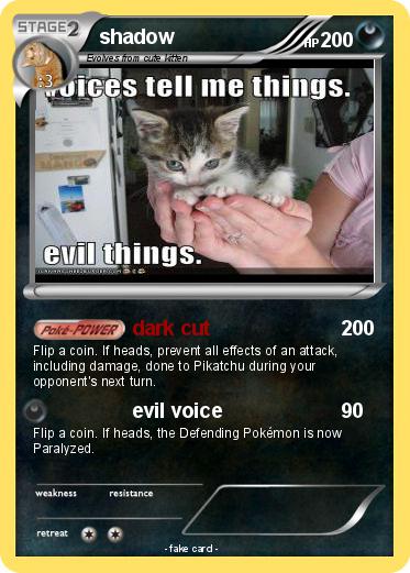 Pokemon shadow