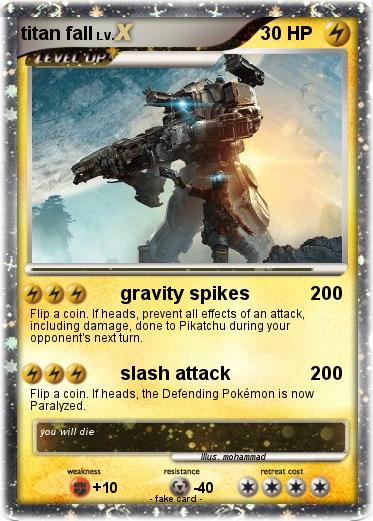 Pokemon titan fall
