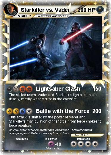 Pokemon Starkiller vs. Vader