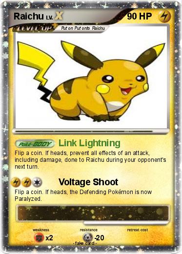 Pokemon Raichu