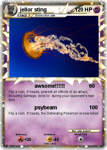 Pokemon jellor sting