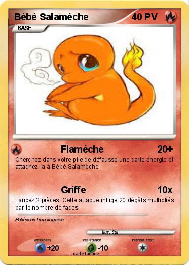 Pokemon Bébé Salamèche