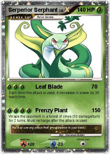 Pokemon Serperior Serphant