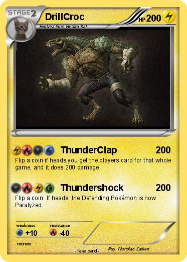 Pokemon DrillCroc