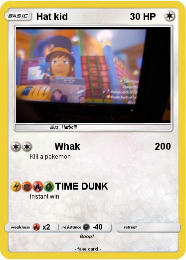 Pokemon Hat kid