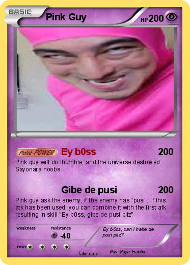 Pokemon Pink Guy