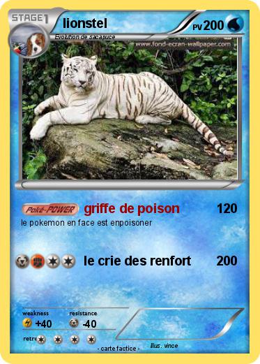 Pokemon lionstel