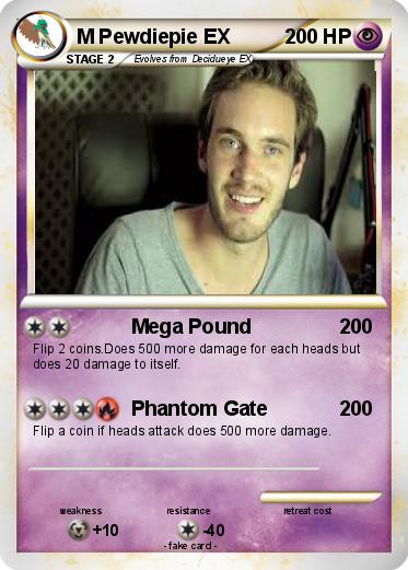 Pokemon M Pewdiepie EX