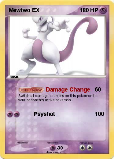 Pokemon Mewtwo EX