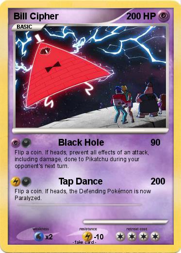 Pokemon Bill Cipher