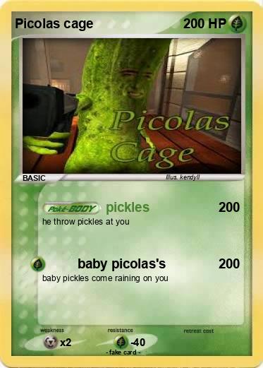 Pokemon Picolas cage