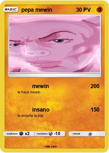 Pokemon pepa mewin