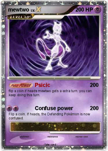 Pokemon mewtwo