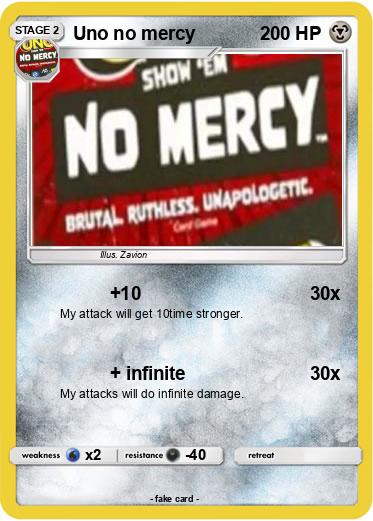 Pokemon Uno no mercy
