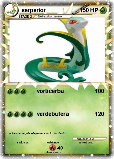 Pokemon serperior