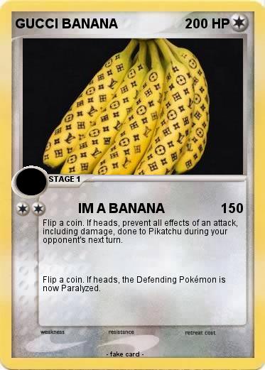 Pokemon GUCCI BANANA