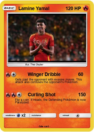 Pokemon Lamine Yamal