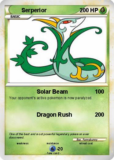 Pokemon Serperior