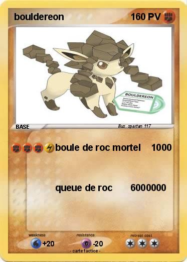 Pokemon bouldereon