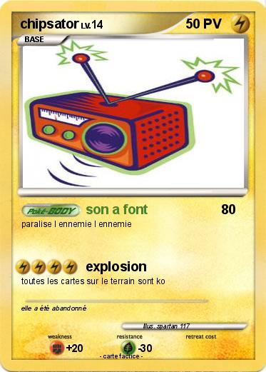 Pokemon chipsator
