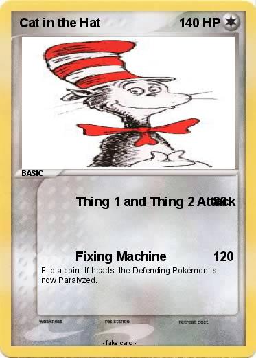 Pokemon Cat in the Hat
