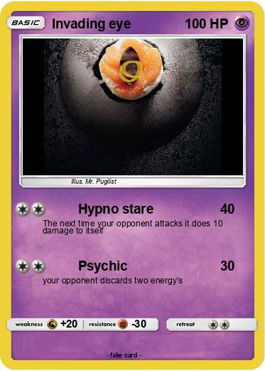 Pokemon Invading eye