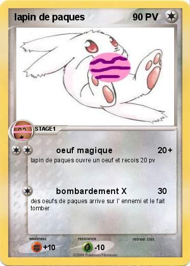 Pokemon lapin de paques