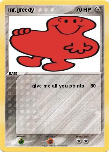 Pokemon mr.greedy