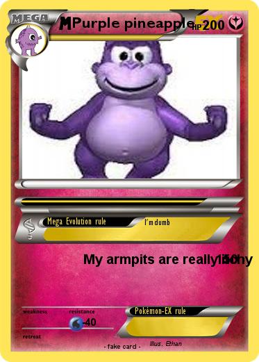 Pokemon Purple pineapple