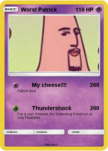 Pokemon Worst Patrick