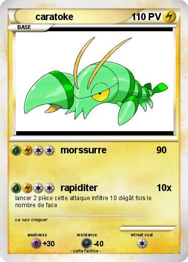 Pokemon caratoke