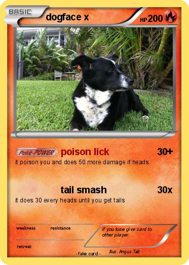 Pokemon dogface x
