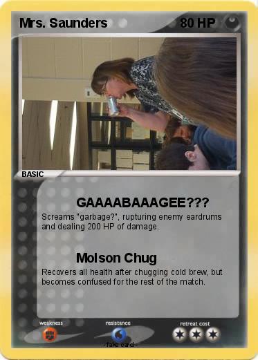 Pokemon Mrs. Saunders
