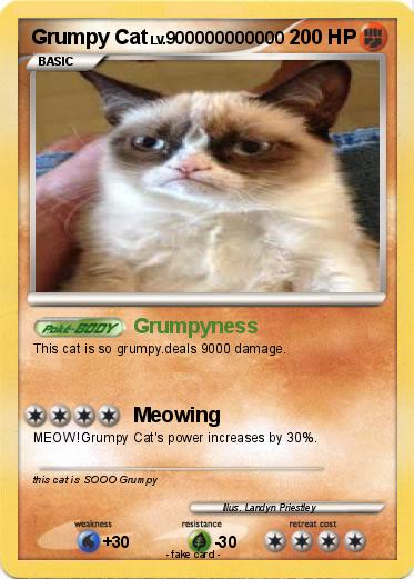 Pokemon Grumpy Cat
