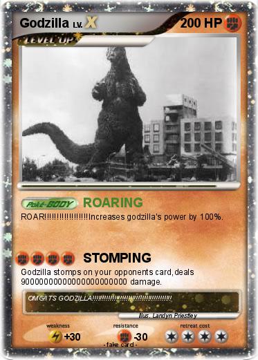 Pokemon Godzilla