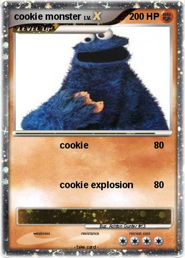 Pokemon cookie monster