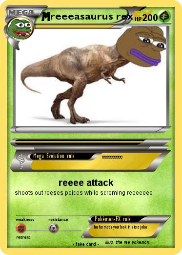 Pokemon reeeasaurus rex