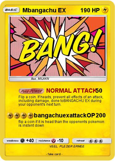 Pokemon Mbangachu EX