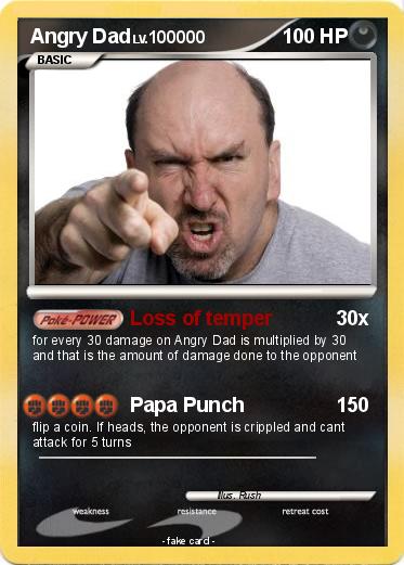 Pokemon Angry Dad