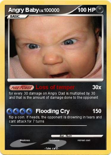 Pokemon Angry Baby