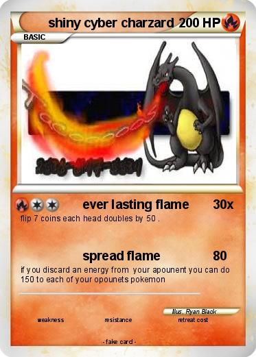 Pokemon shiny cyber charzard