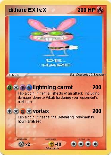 Pokemon dr.hare EX lv.X