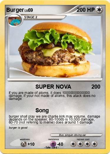 Pokemon Burger
