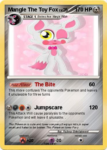 Pokemon Mangle The Toy Fox